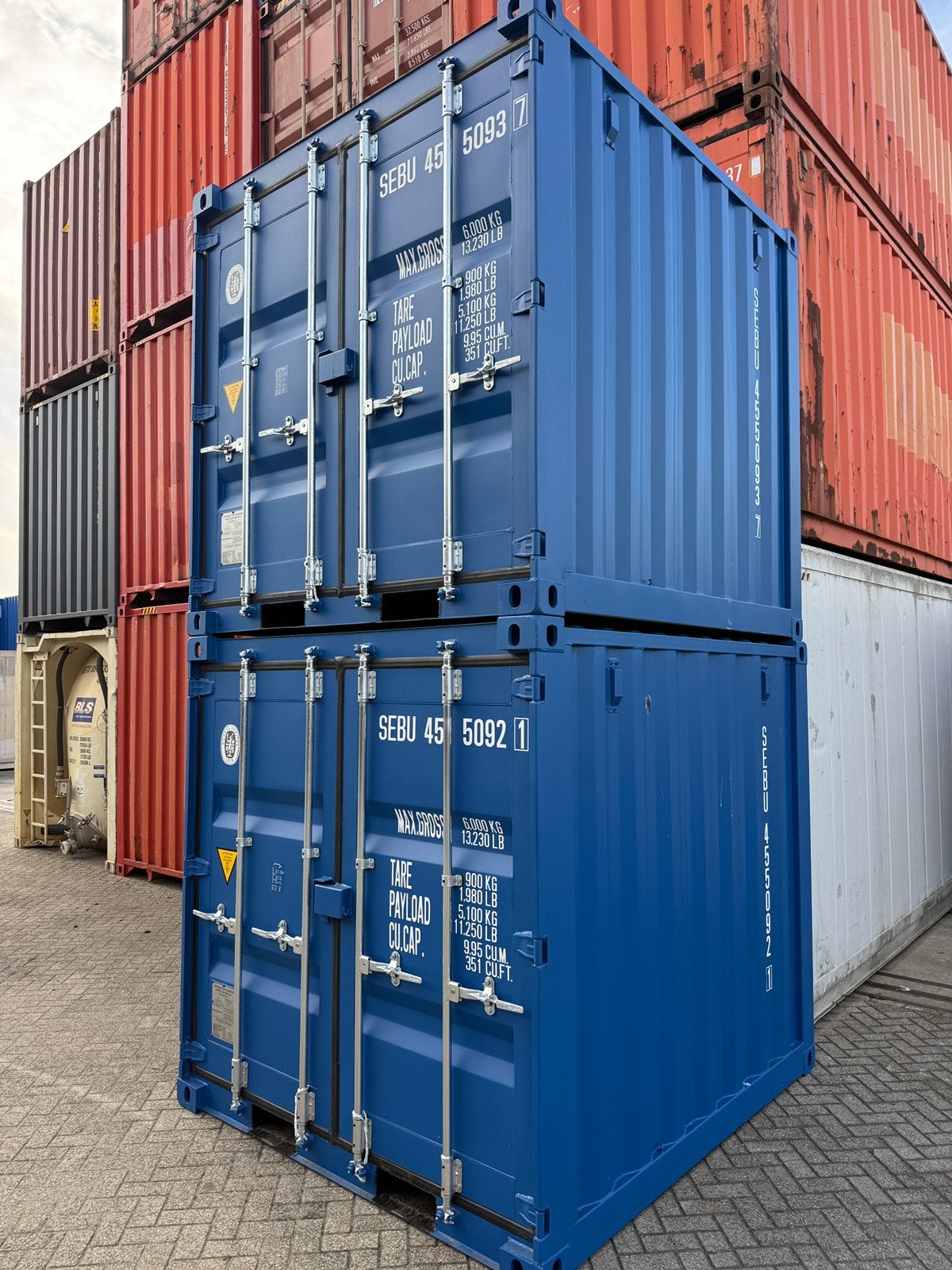 8ft en 10ft   Opslag zee containers te koop