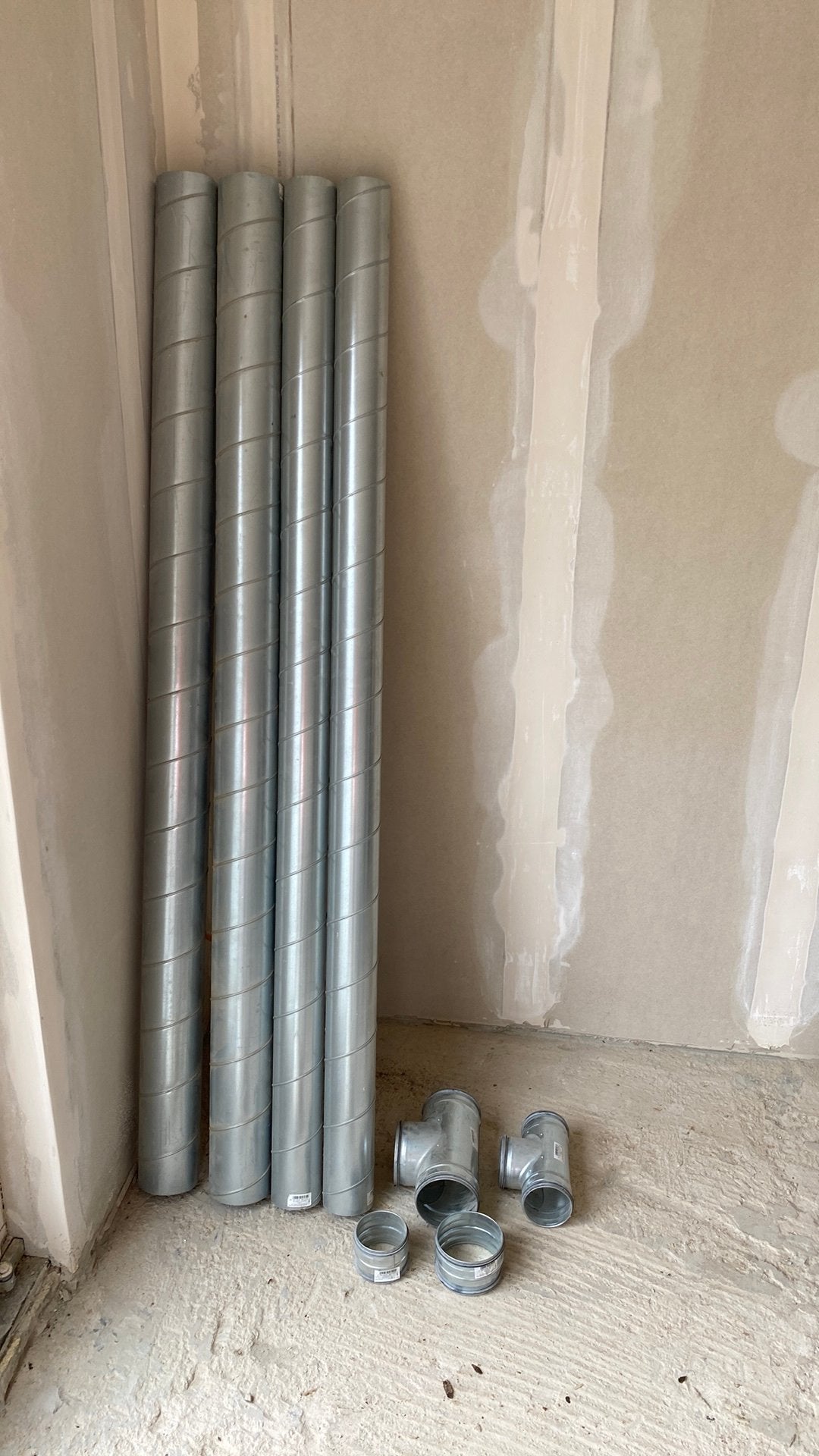 Spirobuiten en T-stukken 100mm & 125mm - Nieuw, Ophalen, Nieuw, Ventilator en Afzuiger