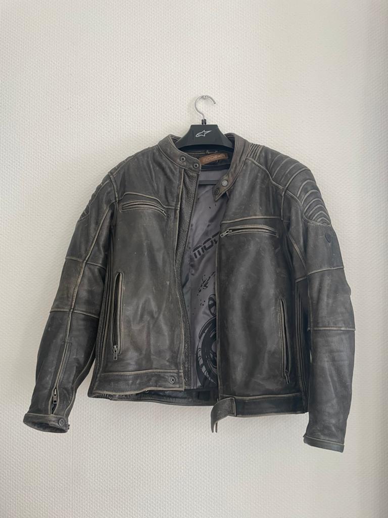Modeka vintage leren motor jas, Ophalen of Verzenden, Tweedehands, Jas | leer