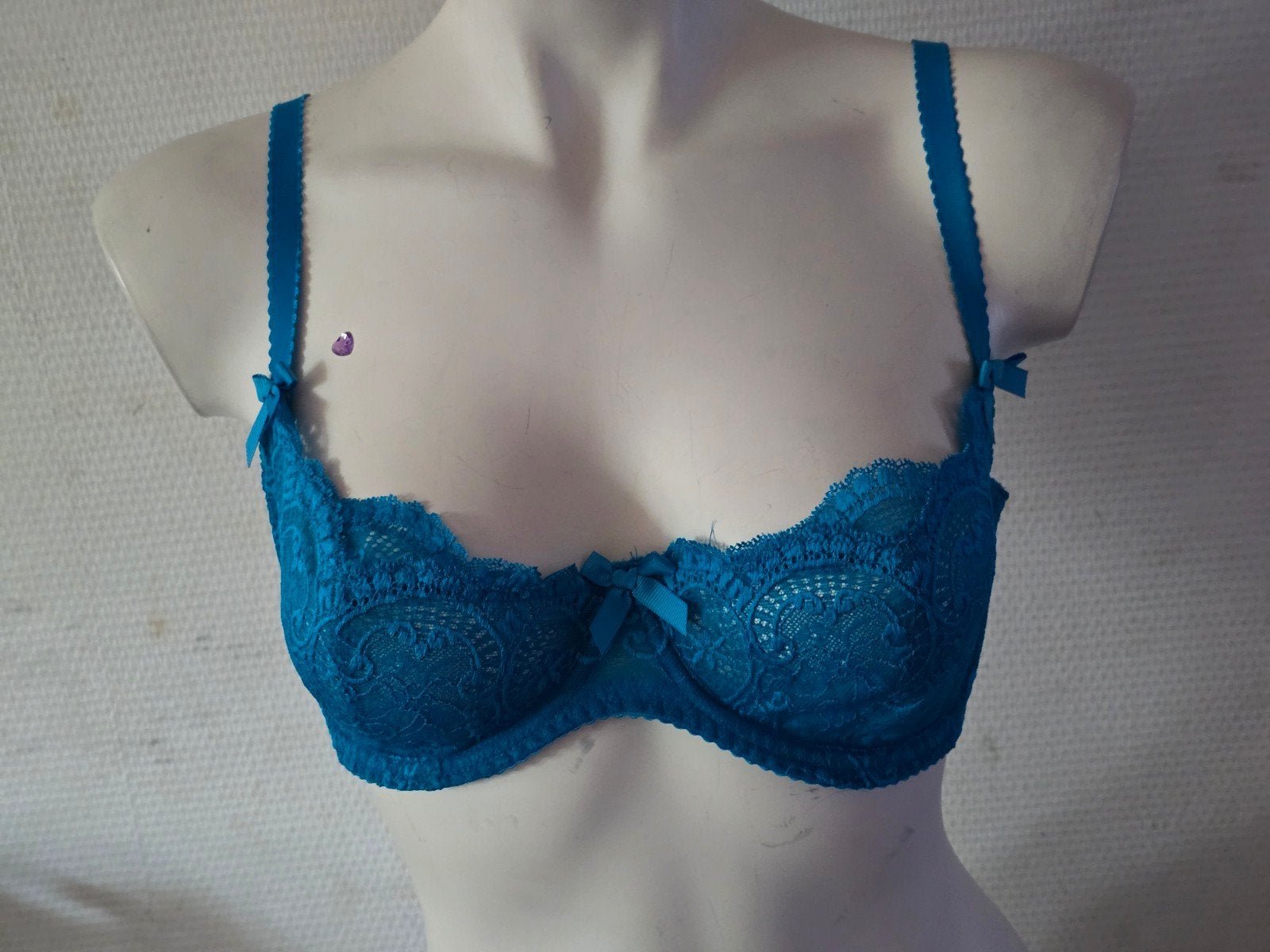 Agent Provocateur L'Agent by AP BH 75E Blauw Kant, L'Agent, Ophalen of Verzenden, Blauw, BH