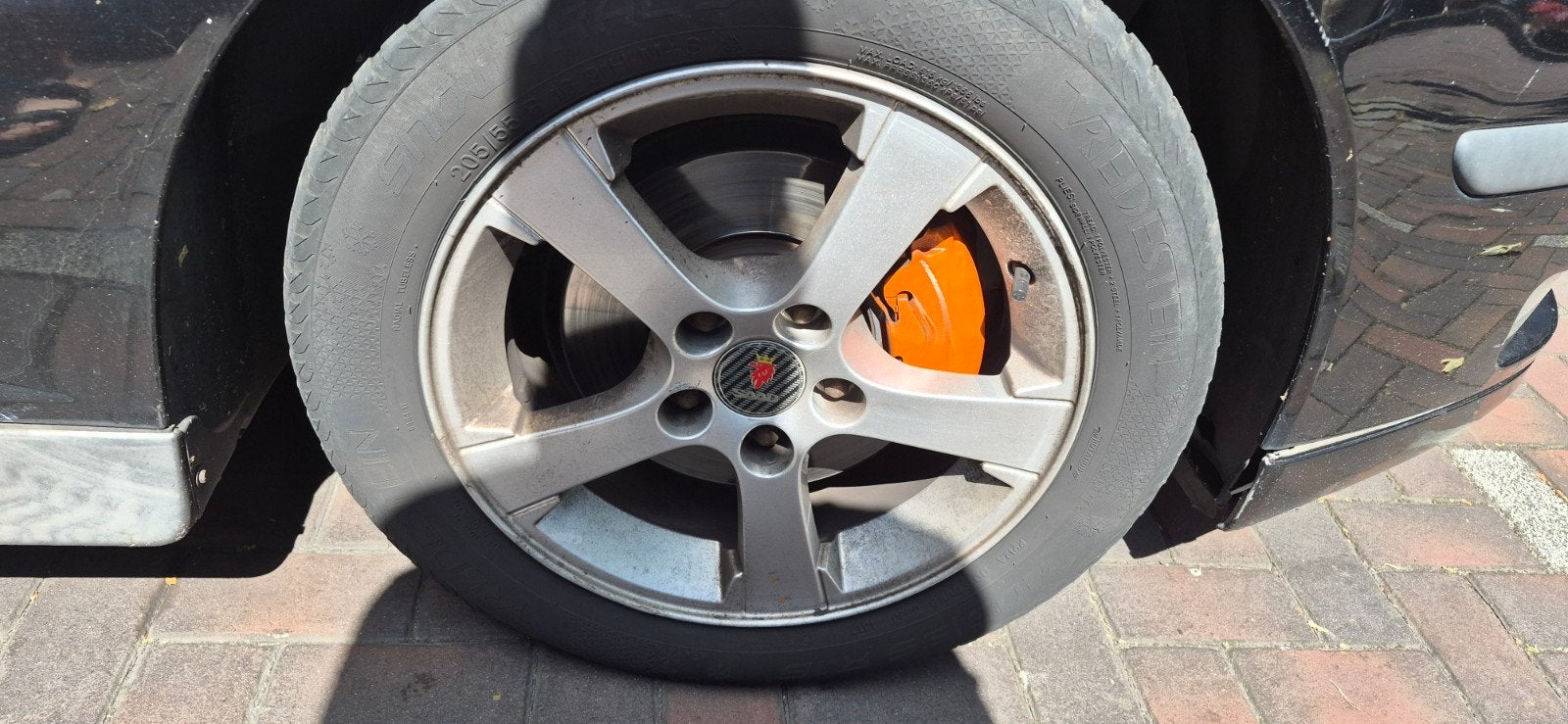 saab velgen 5x110, Ophalen, Gebruikt, 16 inch, Banden en Velgen