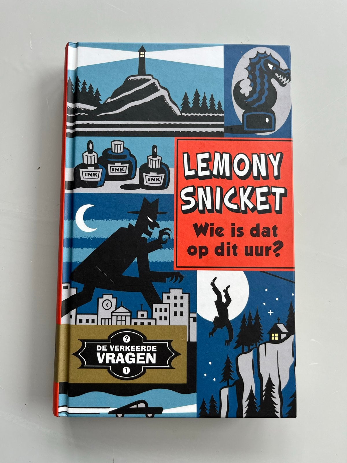 Lemony Snicket - Wie is dat op dit uur?, Boeken, Ophalen of Verzenden, Zo goed als nieuw