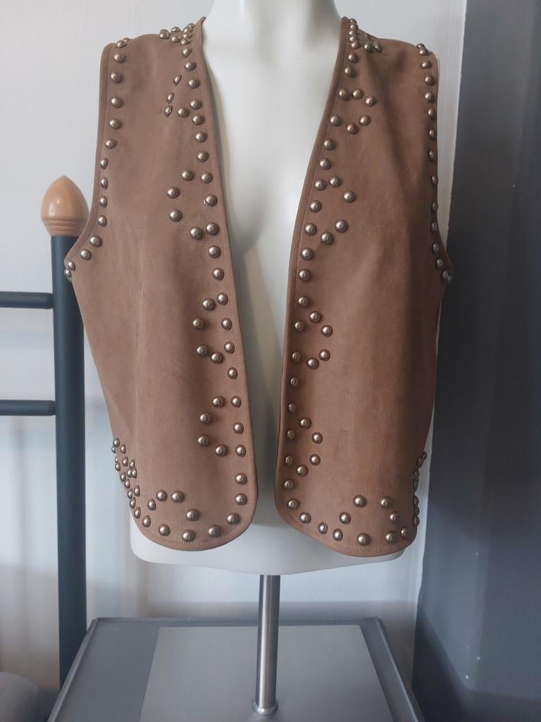 Ambika gilet met studs maat L, Ophalen of Verzenden