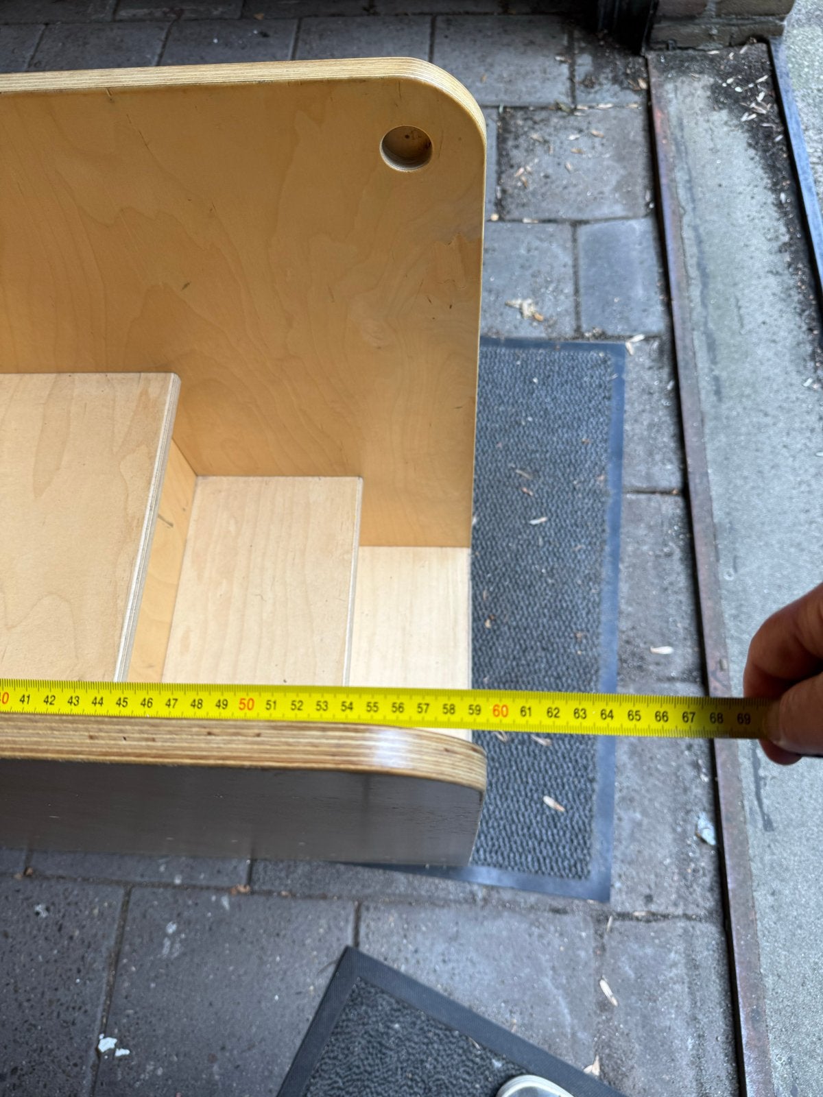 Houten trap voor commode - Handig en stevig, Kinderen en Baby's, Kinderkamer | Commodes en Kasten, Ophalen, Gebruikt, Minder dan 75 cm
