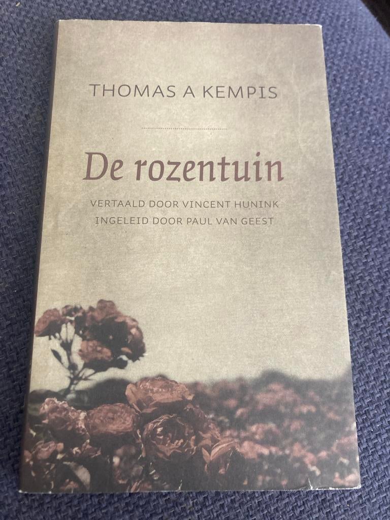 De Rozentuin - Thomas a Kempis / Vincent Hunink, Boeken, Ophalen of Verzenden, Zo goed als nieuw, Christendom | Katholiek