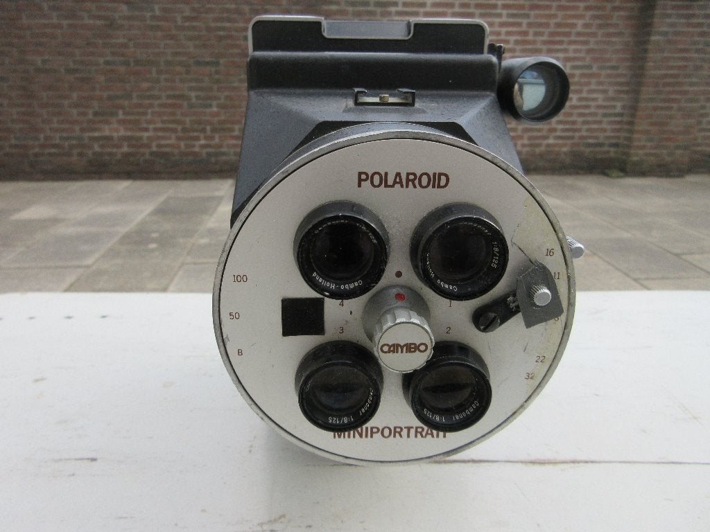 Vintage Polaroid Miniportrait pasfotocamera, Ophalen of Verzenden, Gebruikt, Polaroid, Polaroid