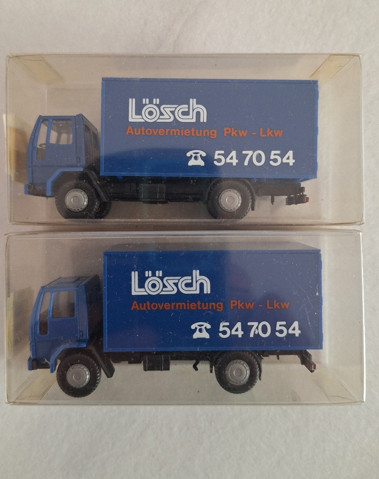 2x Ford Cargo Rietze 1:87 - Lösch Autovermietung, Ophalen of Verzenden, Nieuw, Bus of Vrachtwagen