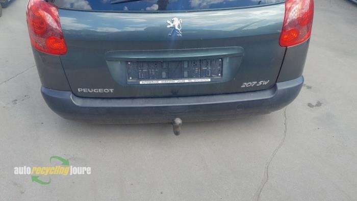 Achterbumper van een Peugeot 207, Gebruikt, -, -, Bumper