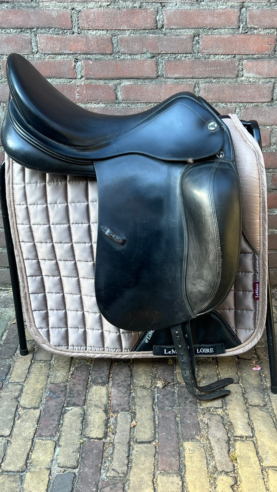 Prestige Academy M/W 18 inch, Ophalen, Gebruikt, Dressuur, Verstelbare boom