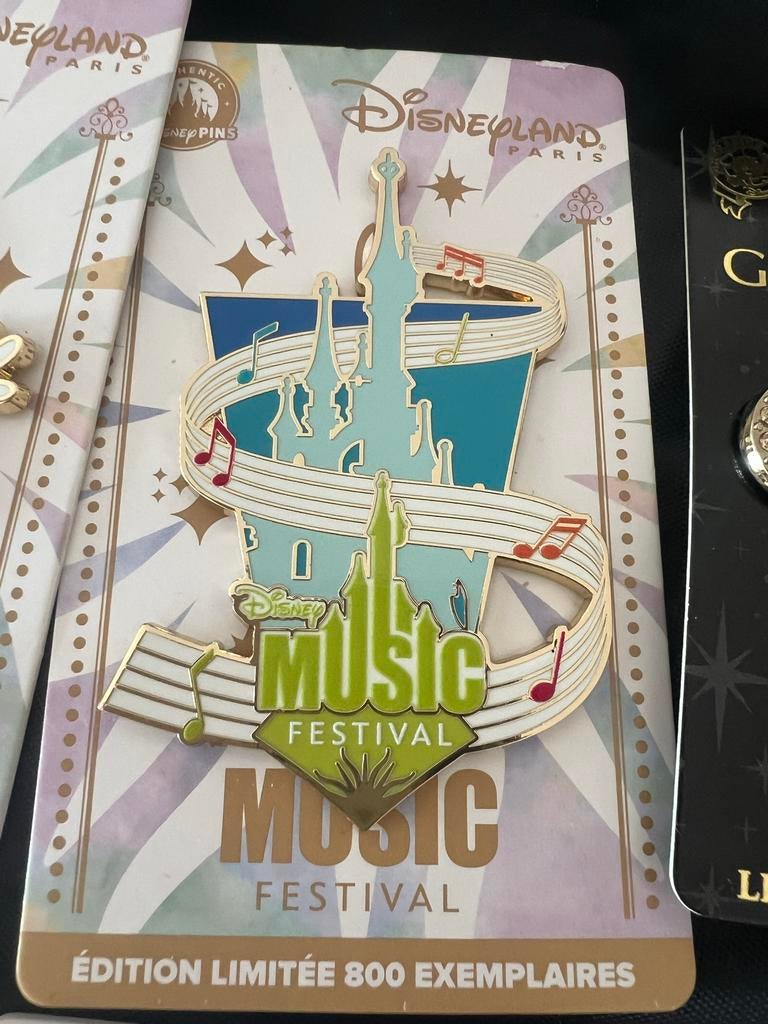 LE/800 Doornroosje Kasteel DLP Disney Music Festival Pin, Ophalen of Verzenden, Sneeuwwitje of Doornroosje, Nieuw, Overige typen