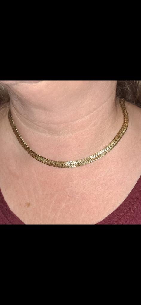 Te koop ketting van Monet, Sieraden, Tassen en Uiterlijk, Kettingen, Ophalen of Verzenden, Zo goed als nieuw, Overige materialen