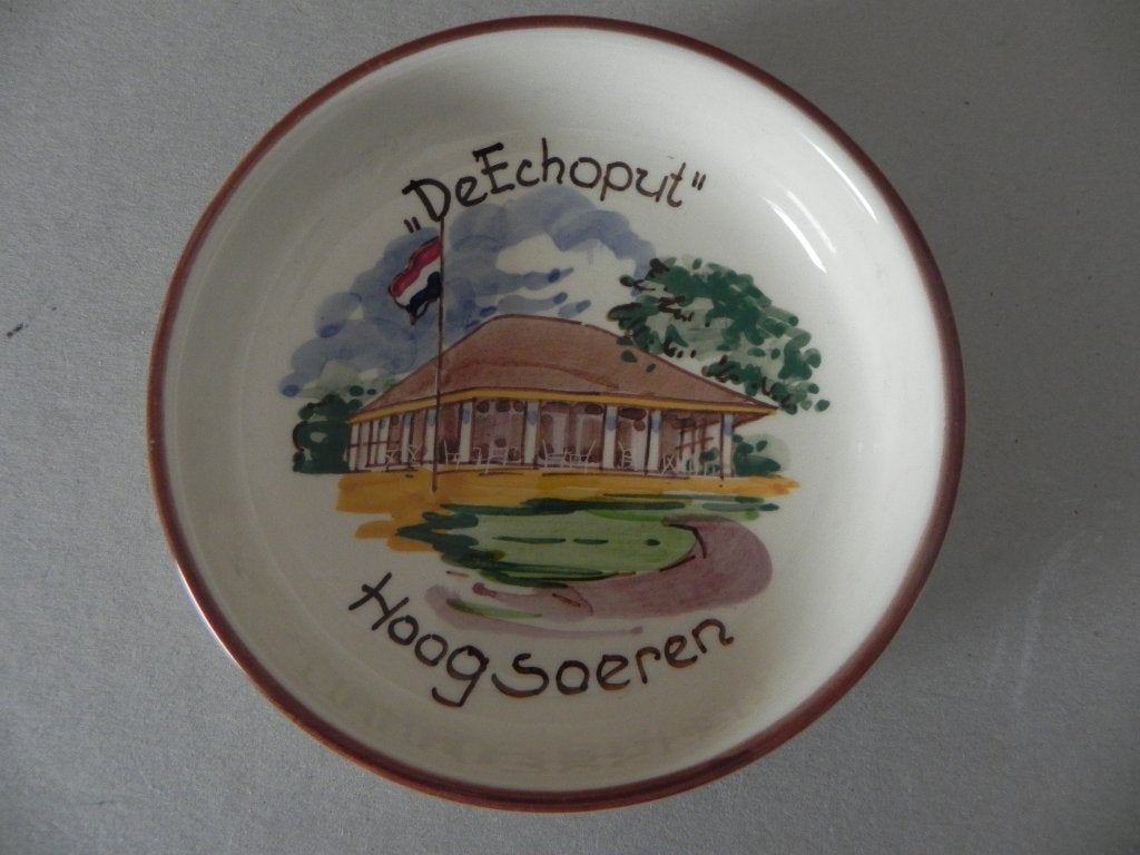 Schaaltje  van Vlieg-uut De Echoput Hoog Soeren, Antiek en Kunst, Ophalen of Verzenden