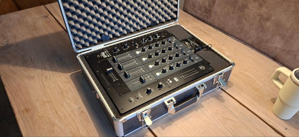 DAP Audio Core Club 4-kanaals DJ mixer in flightcase, Ophalen of Verzenden, Nieuw, Dj-set, Overige merken