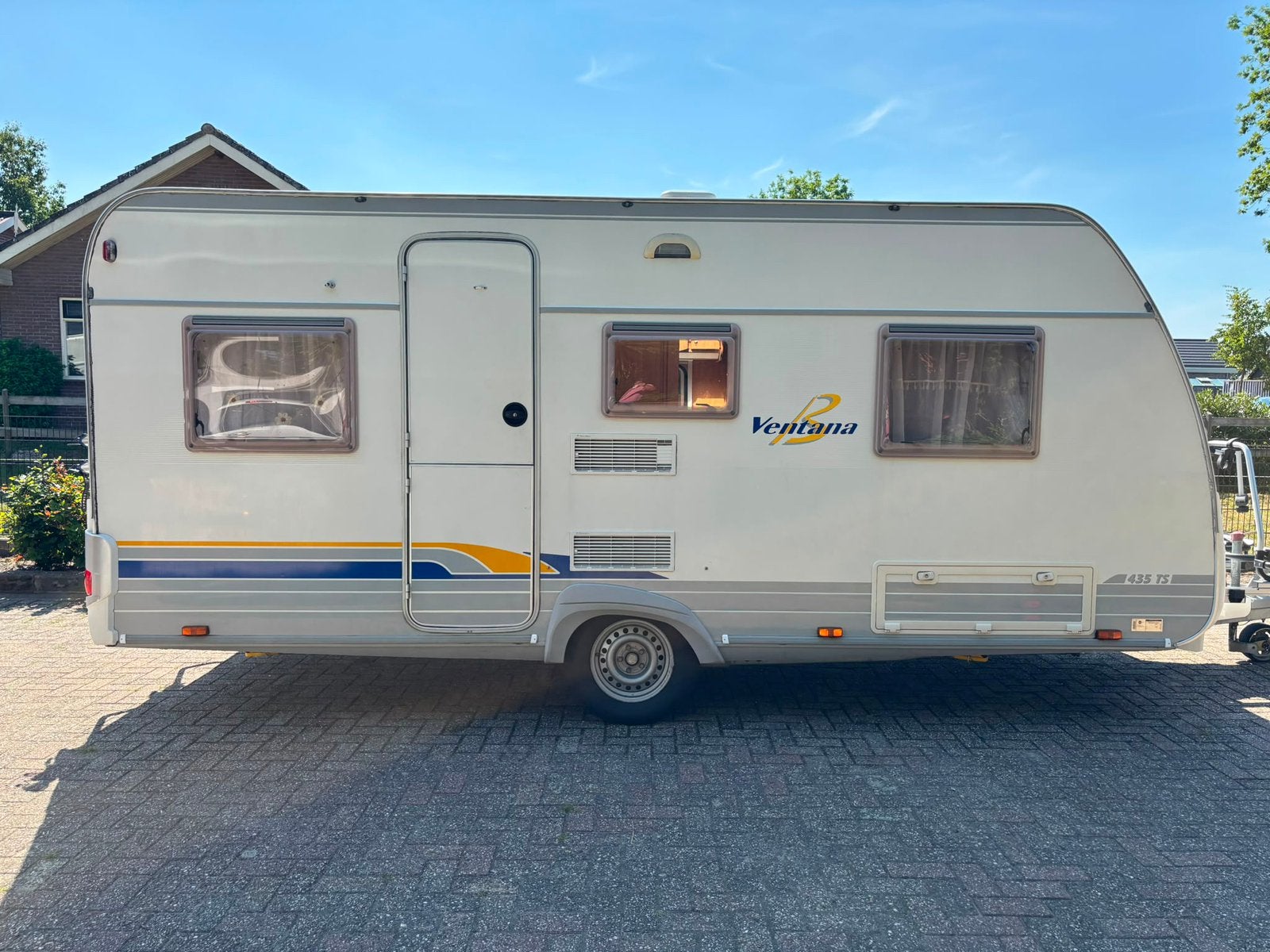 Burstner ventana 435ts, Caravans en Kamperen, Caravans, Particulier, Bürstner, 5 tot 6 meter, Tot en met 4