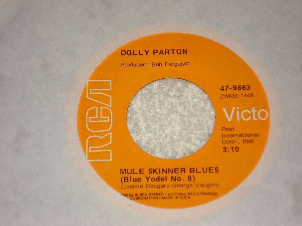 Dolly Parton  Mule Skinner Blues   Usa   Orgineel, Originele persing, Ophalen of Verzenden, Zo goed als nieuw, Country en Western