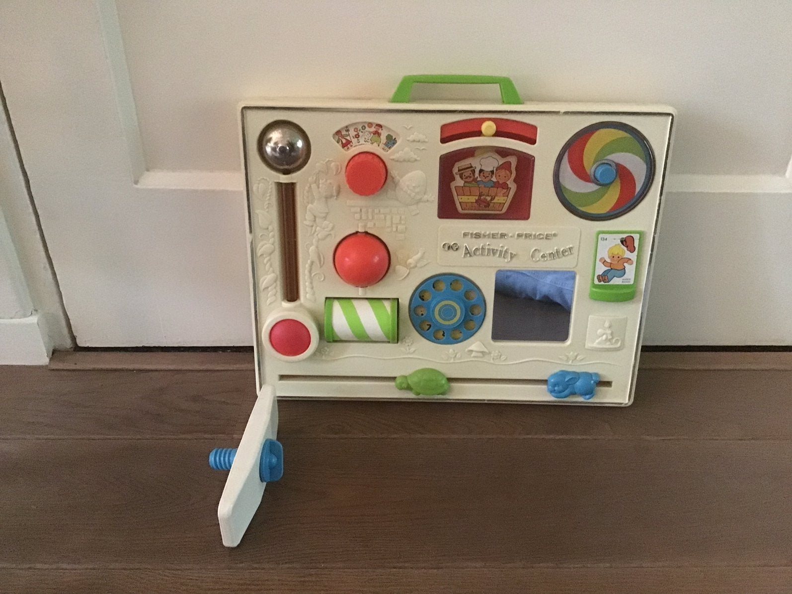 Fisher Price Activity Center met bevestigingsschroef., Kinderen en Baby's, Speelgoed | Fisher-Price, Ophalen of Verzenden, Gebruikt