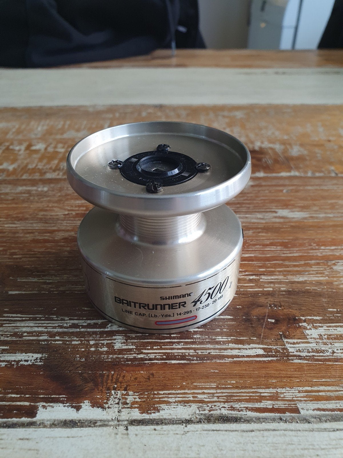 ** 1x shimano 4500 a reserve spoel **, Ophalen of Verzenden, Gebruikt, Molen