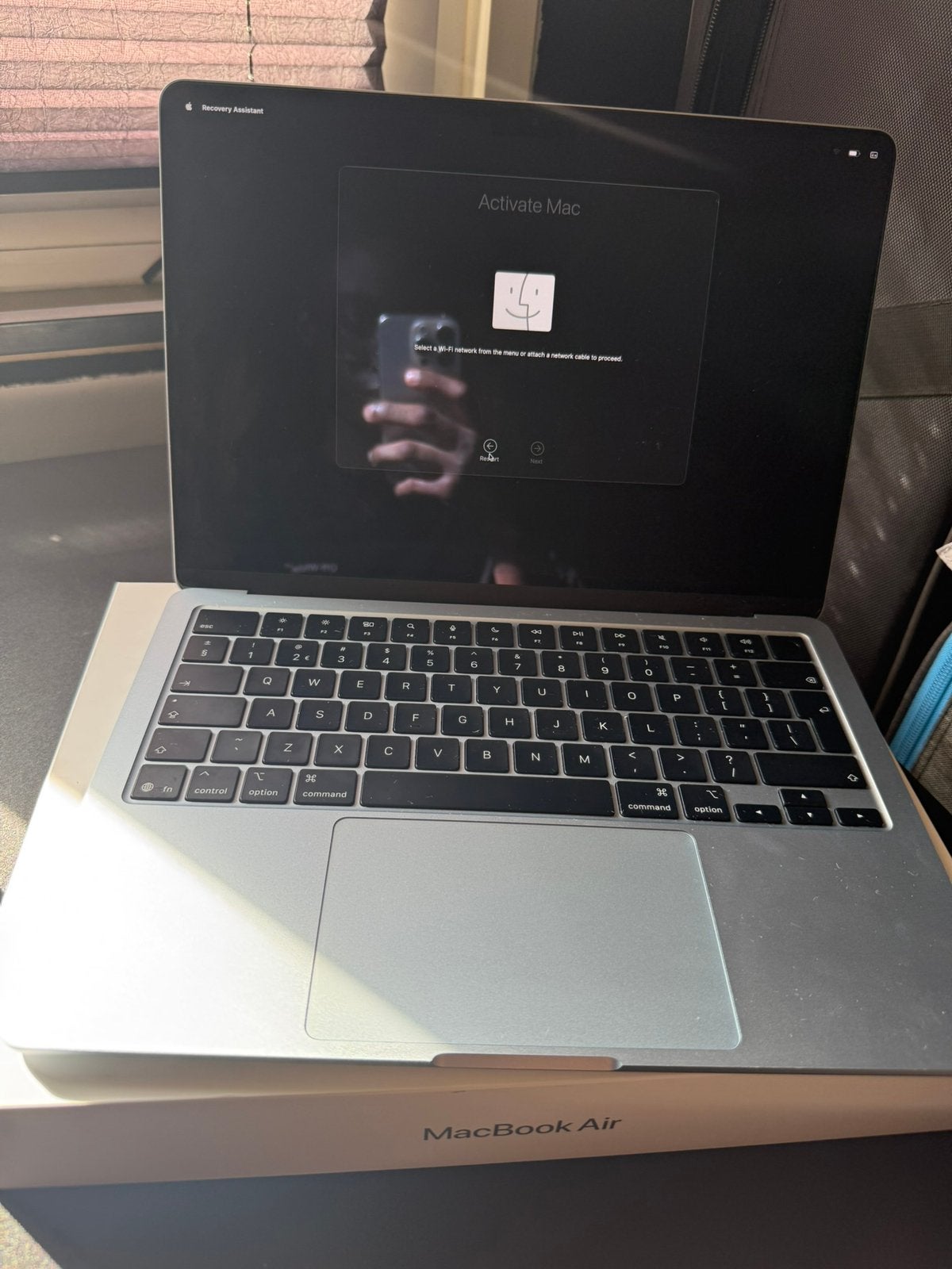 Macbook air sky blue