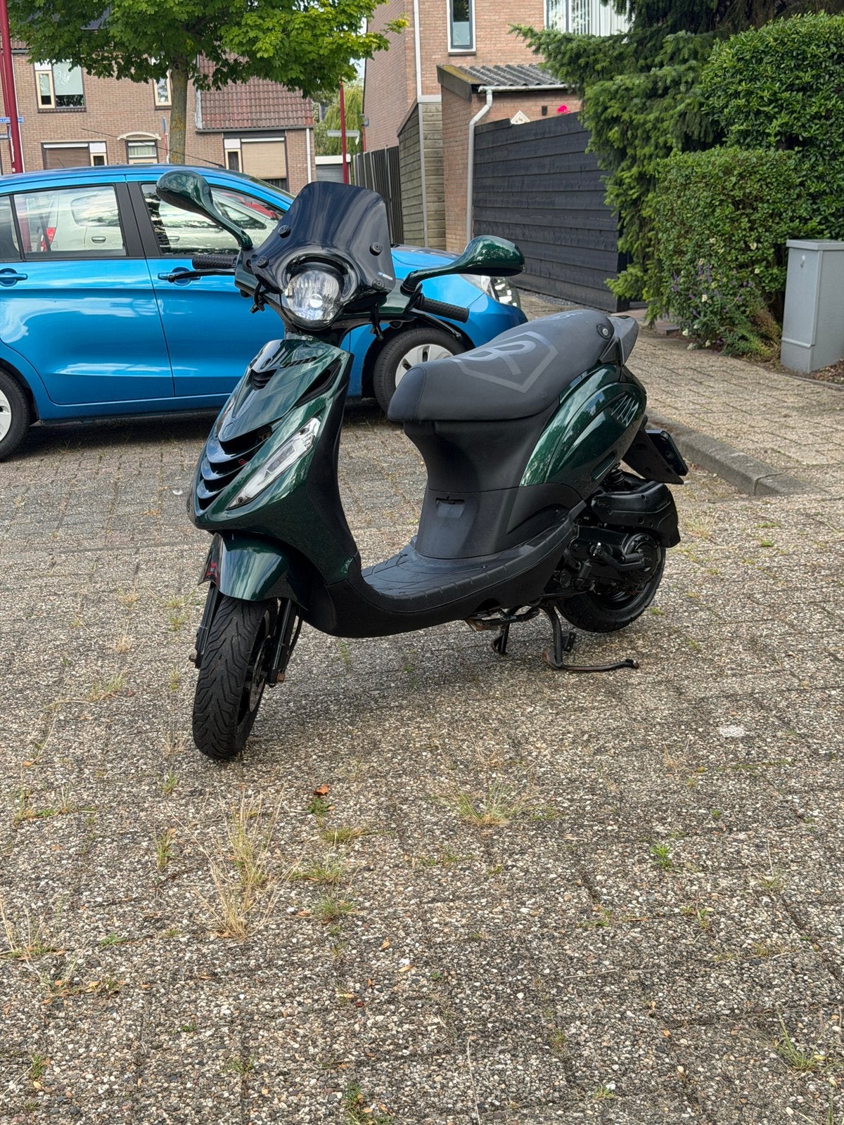 Piaggio Zip brom 2017 80cc, Maximaal 45 km/u, Zip, Ophalen of Verzenden, Zo goed als nieuw