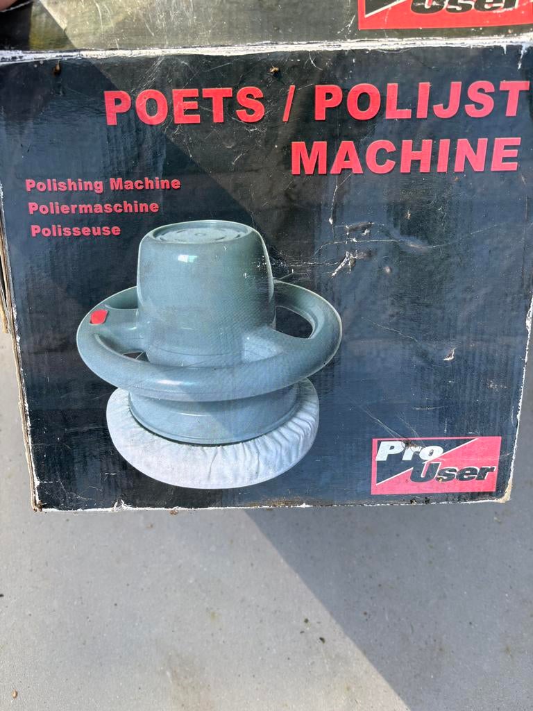 Nieuwe Poets/Polijstmachine - Pro User, Ophalen, Nieuw, Minder dan 700 watt, Overige typen