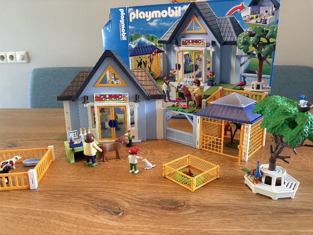 Playmobil 4343 - Dierenarts, Complete set, Ophalen of Verzenden, Zo goed als nieuw, Figuren