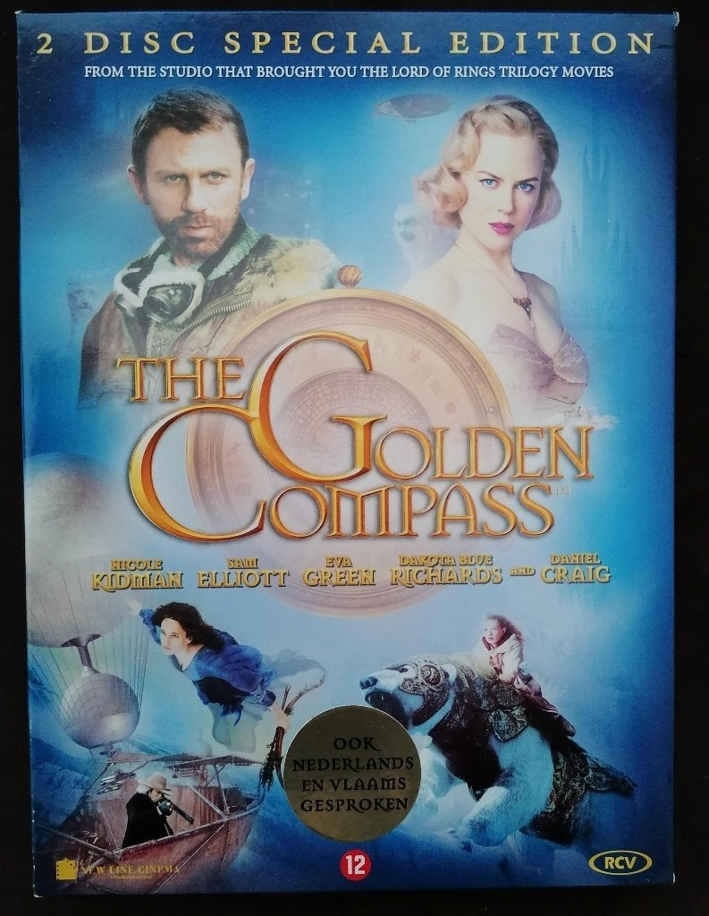 2DVD The Golden Compass (Special Edition), Vanaf 12 jaar, Ophalen of Verzenden, Zo goed als nieuw