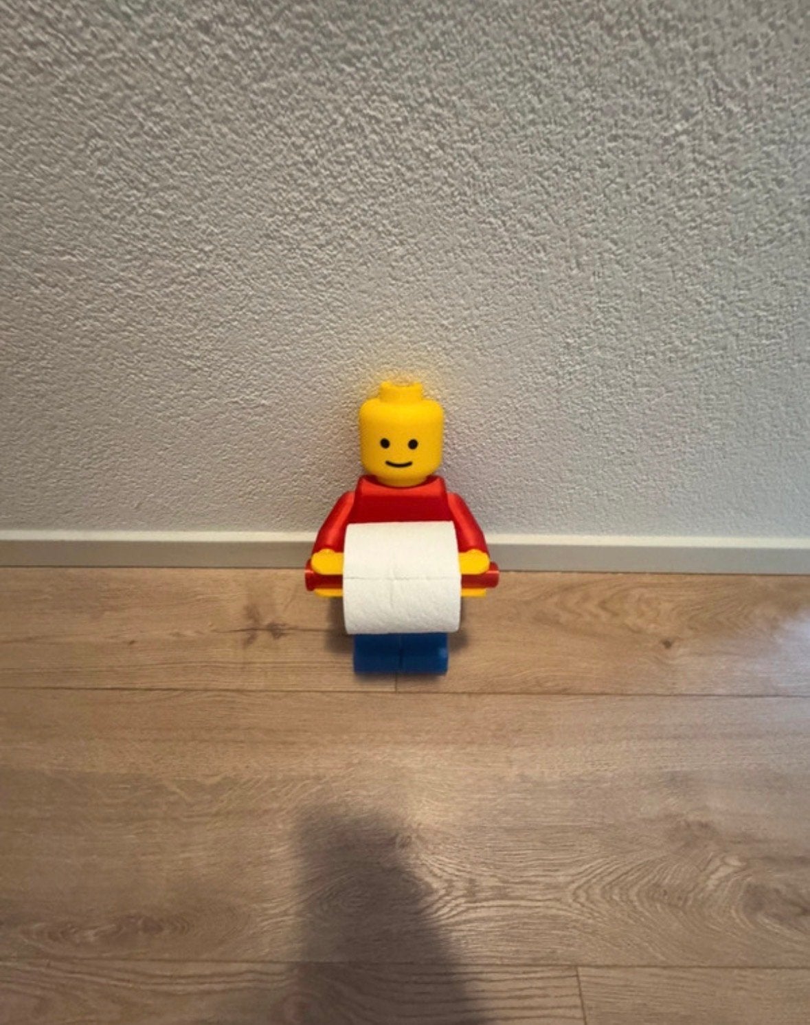 3D Geprinte LEGO WC Papier Houder - Uniek en Speels!, Ophalen of Verzenden, Nieuw, Meerkleurig, Toilet-accessoire