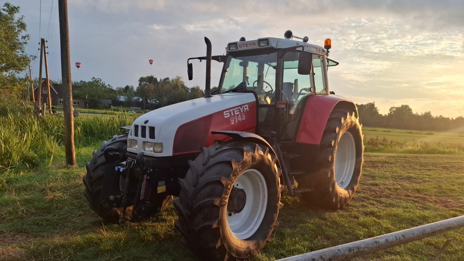 steyr 9145 met lucht, Zakelijke goederen, Gebruikt, Meer dan 10000, 120 tot 160 Pk, Ophalen