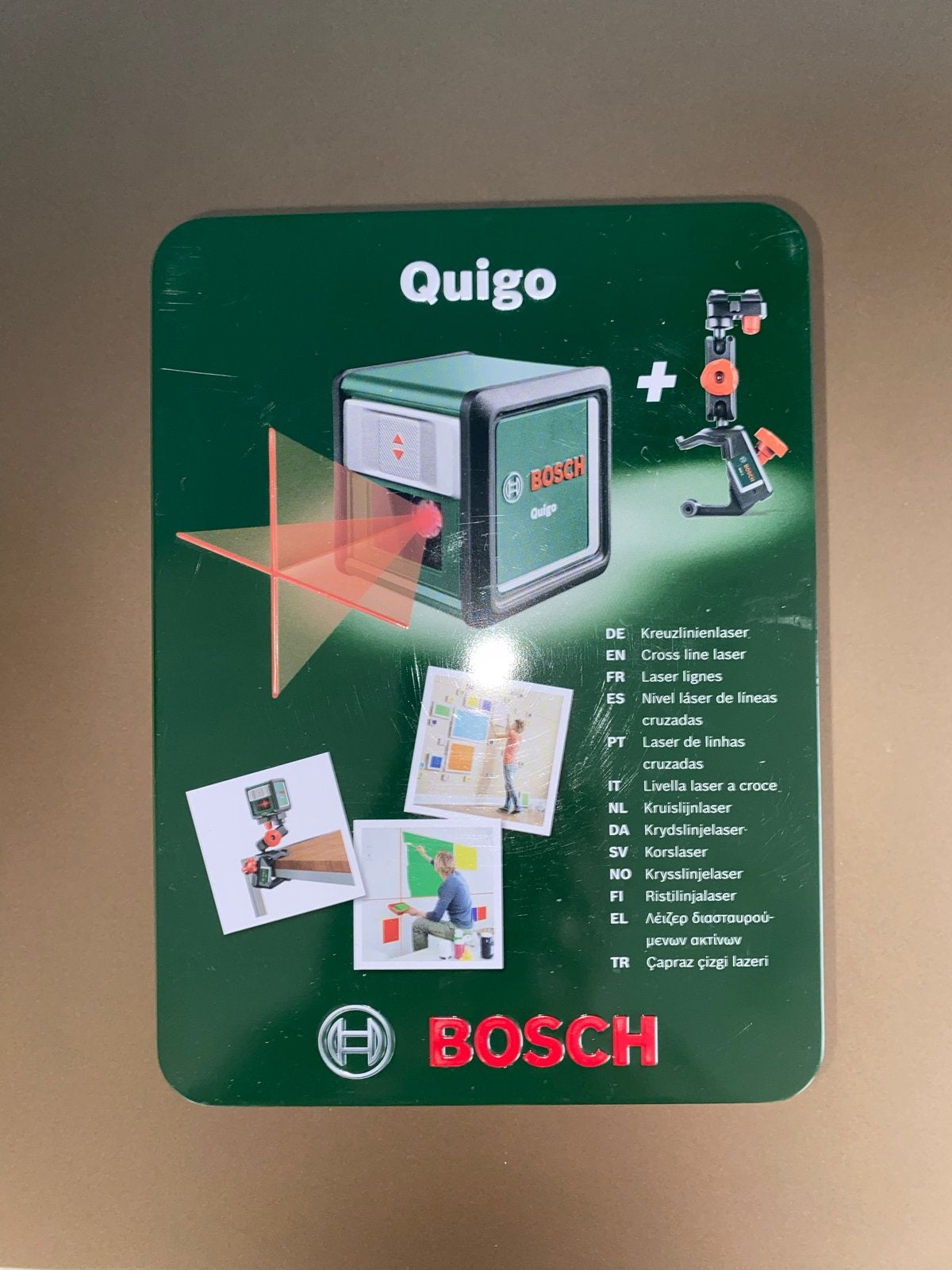 Bosch Quigo kruislijnlaser - Compact en nauwkeurig, Doe-het-zelf en Verbouw, Ophalen of Verzenden, Nieuw, Overige meters