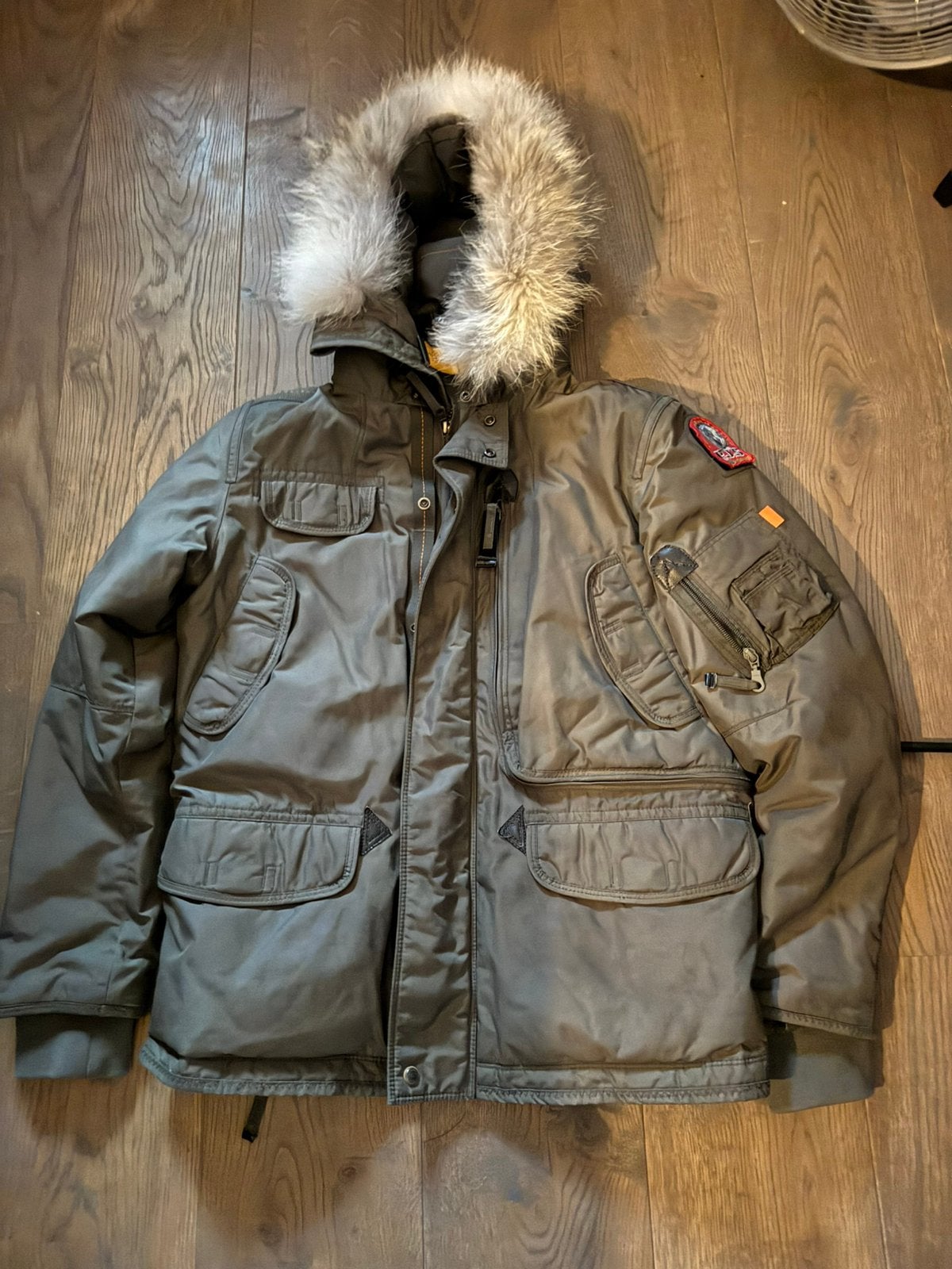 Parajumpers winterjas, Ophalen of Verzenden, Zo goed als nieuw, Maat 48/50 (M), Groen