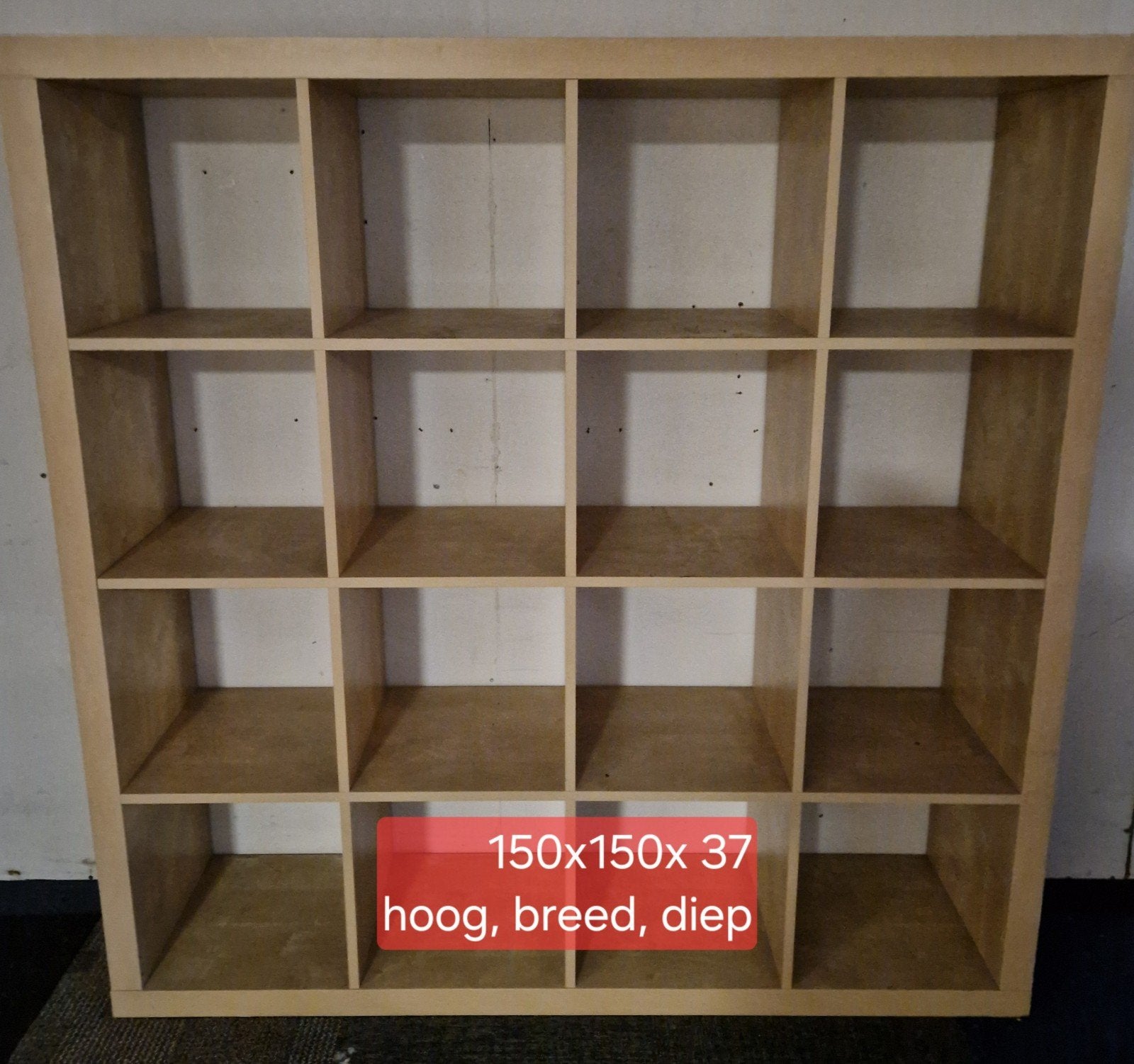 Stevige houten roomdivider. Voor de snelle beslisser., Ophalen, Gebruikt, 50 tot 100 cm, Minder dan 100 cm