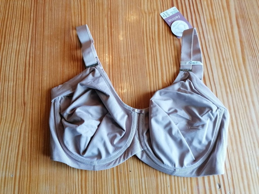 Felina Divine Vision minimizer bh 90F light taupe, Felina, Ophalen of Verzenden, Beige, BH
