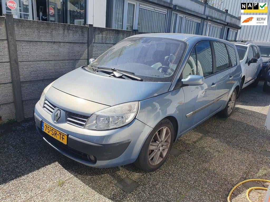 Renault Grand Scénic 2.0-16V T Privilège Luxe 7x persoons, Voorwielaandrijving, 1998 cc, Gebruikt, Zwart