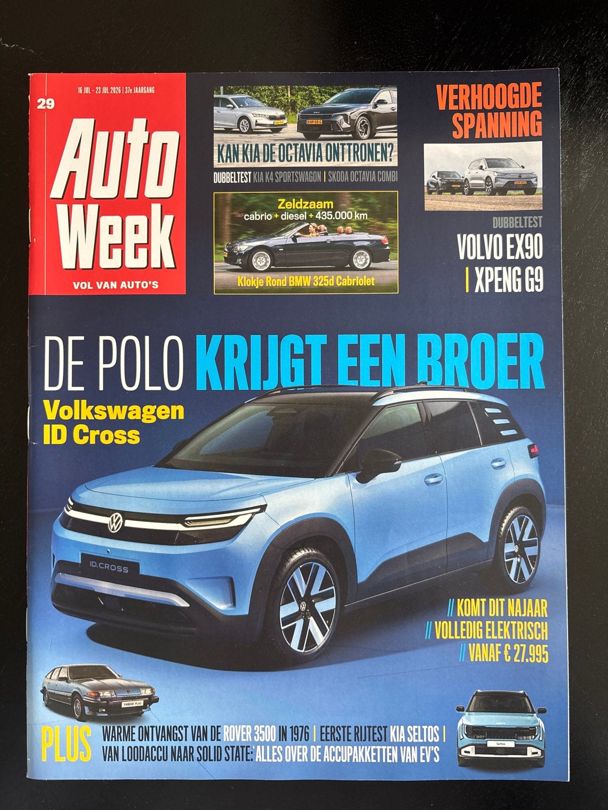 AutoWeek Magazine - Volkswagen ID Cross & Dubbeltests, Ophalen of Verzenden, Nieuw, Overige typen