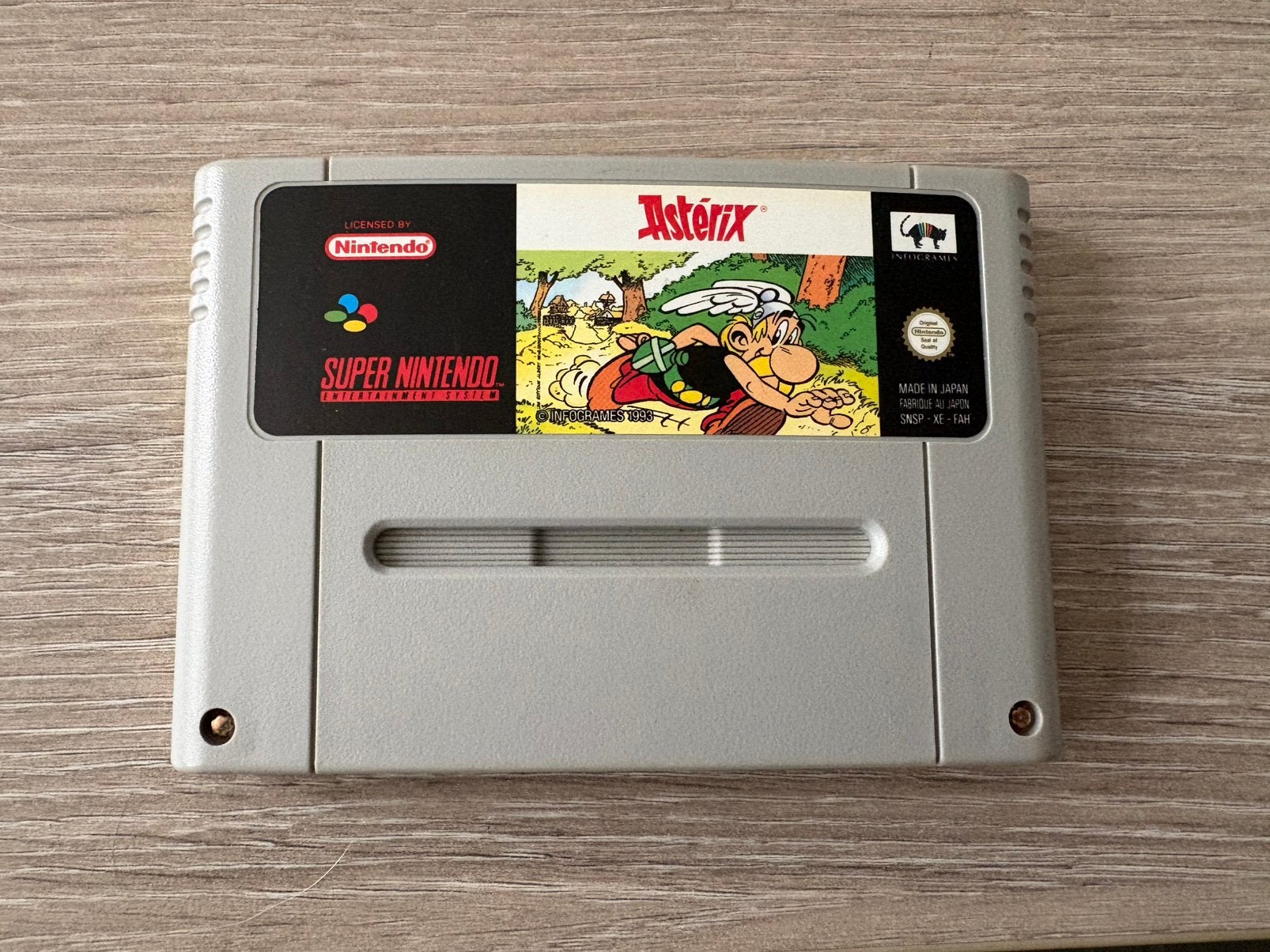Asterix voor de Super Nintendo, 1 speler, Ophalen of Verzenden, Zo goed als nieuw, Vanaf 3 jaar