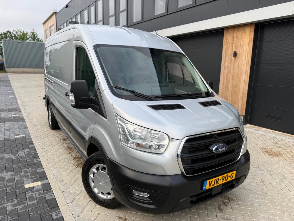 Ford Transit 350 2.0 TDCI 130PK L3H2 (bj 2021) AUTOMAAT|AC|N, Stof, Euro 6, 4 cilinders, 11 km/l
