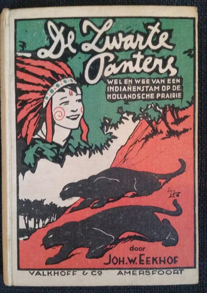 De zwarte panters - Joh. W. Eekhof - met tekeningen - IGST, Antiek en Kunst, Ophalen of Verzenden, Joh. W. Eekhof