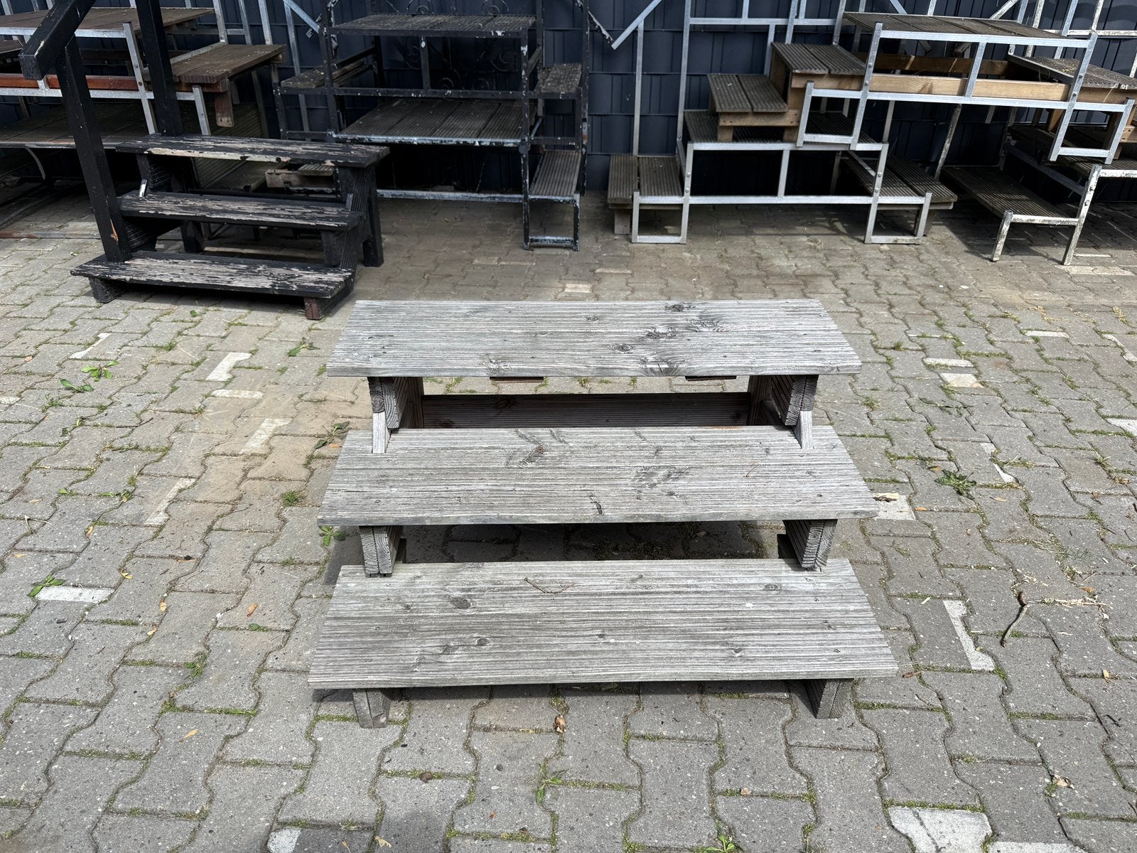 Houten trap, Ophalen, Gebruikt