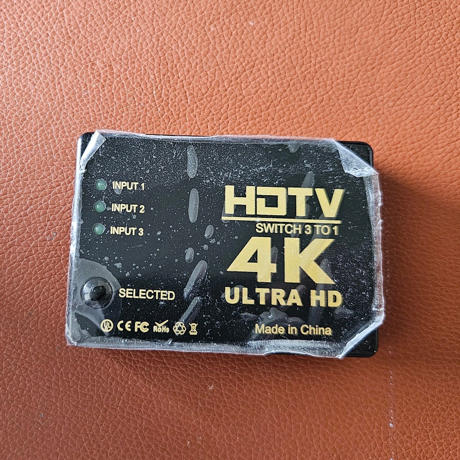 Nieuwe HDMI Splitter 3 Ingangen, 1 Uitgang - 4K Ultra HD, Ophalen of Verzenden
