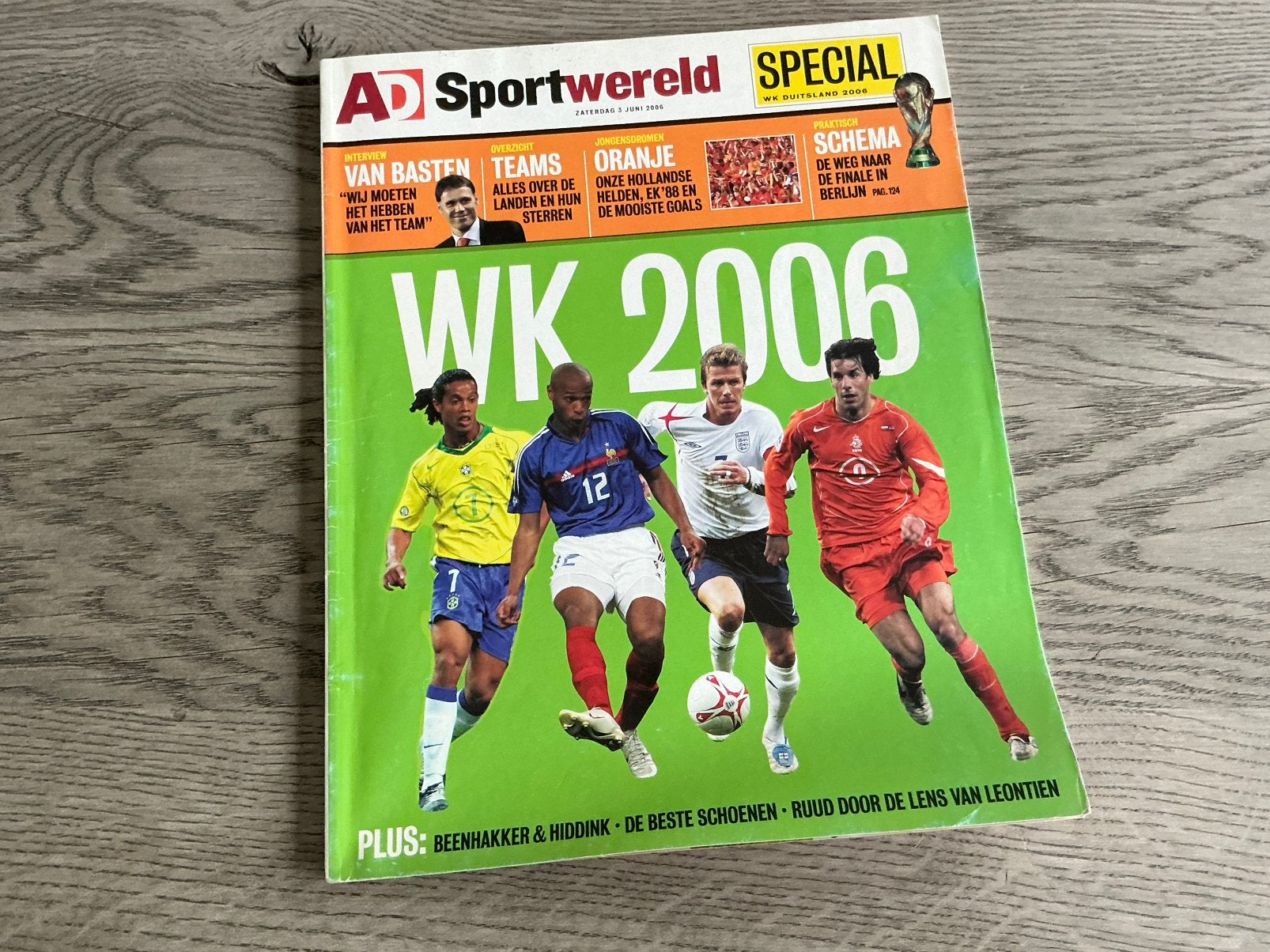 AD Sportwereld Special WK 2006, Ophalen of Verzenden, Zo goed als nieuw, Overige binnenlandse clubs, Boek of Tijdschrift