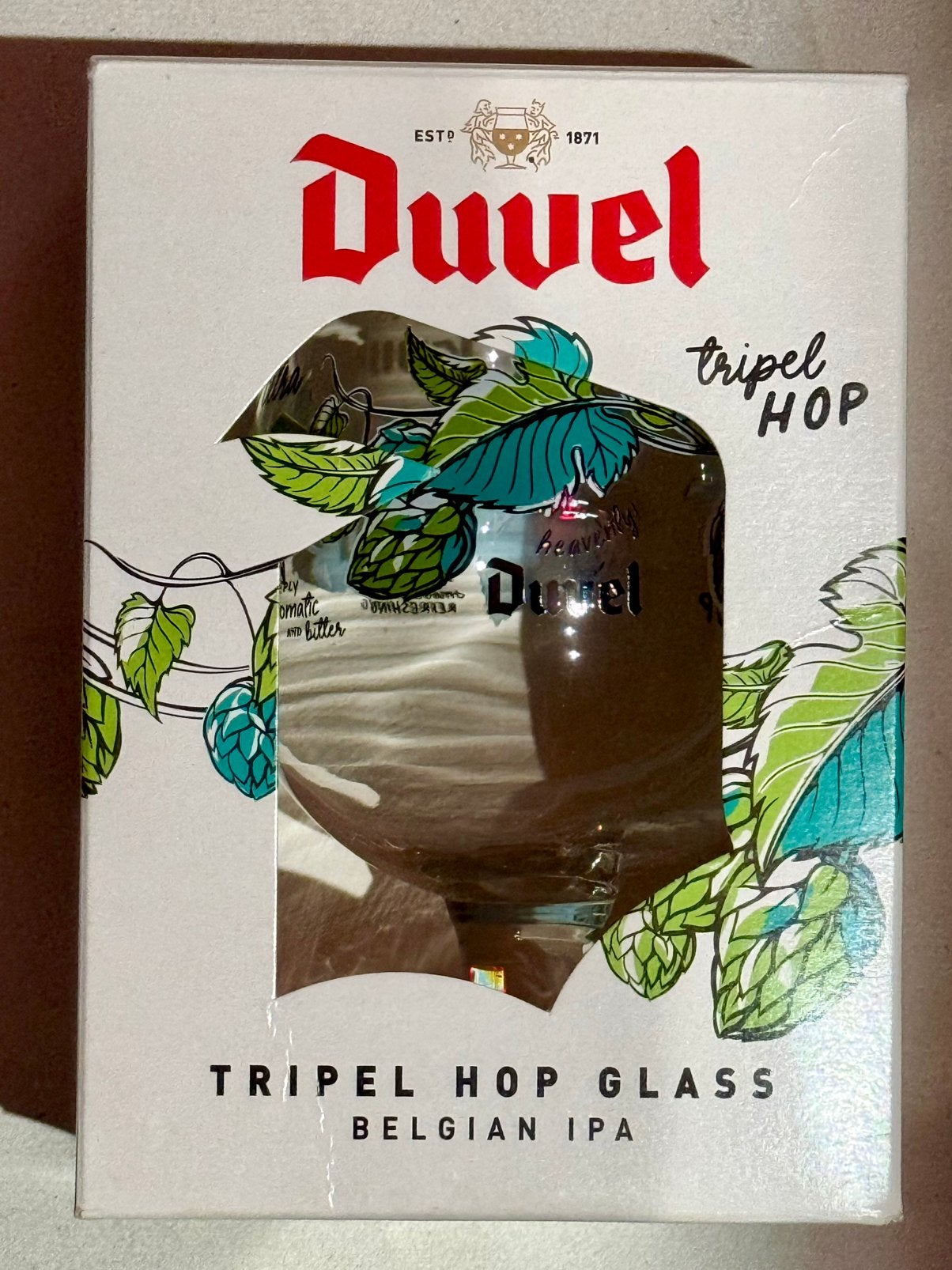 Duvel - ‘Tripel Hop’, Verzamelen, Ophalen of Verzenden, Nieuw, Glas of Glazen, Duvel