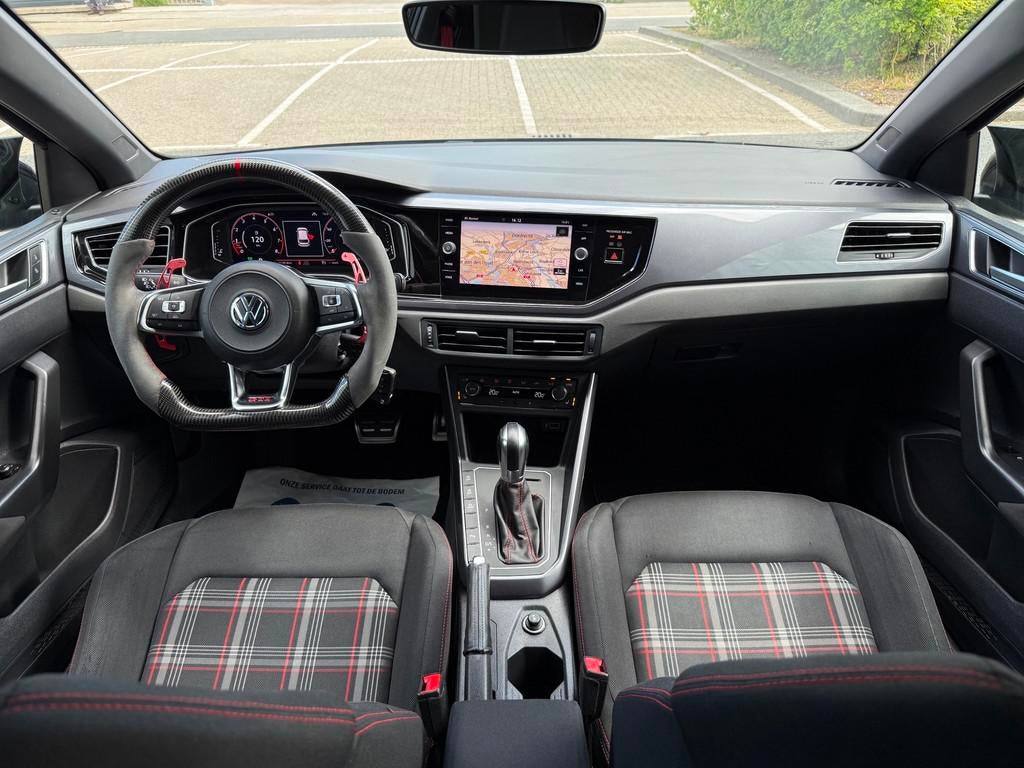 Volkswagen Polo 2.0 TSI GTI AUT 250PK/410Nm MAXTON DESIGN, 12 maanden, Stof, Gebruikt, Zwart
