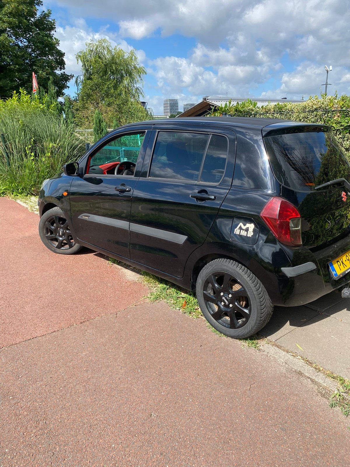 Suzuki Celerio 1.0 Dualjet 50KW 2017 Zwart, Auto's, Suzuki, 400 kg, Origineel Nederlands, 400 kg, Handgeschakeld
