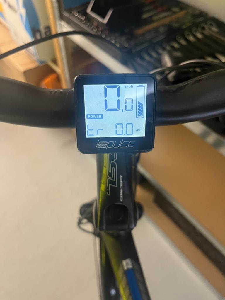 Impulse display kan op gazelle kalkhoff, Fietsen en Brommers, Ophalen of Verzenden, Waterdicht, Zo goed als nieuw
