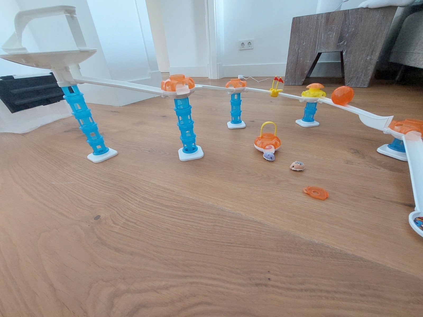 Happy Hamsters Super Glijbaan Speelset, Ophalen of Verzenden, Zo goed als nieuw, Jongen of Meisje