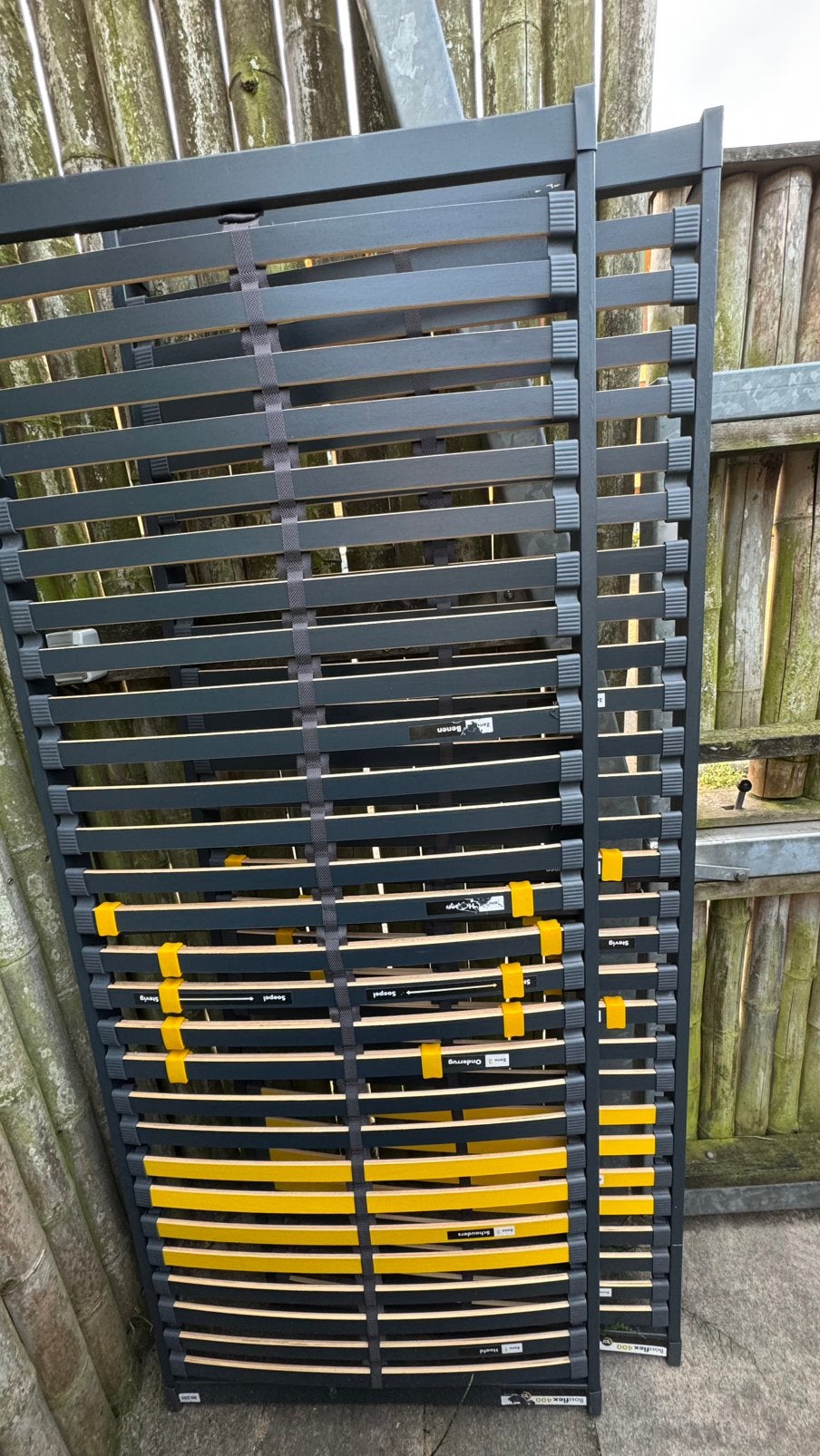 x2 Lattenbodems 80*200, Ophalen, Gebruikt, Eenpersoons, 80 cm