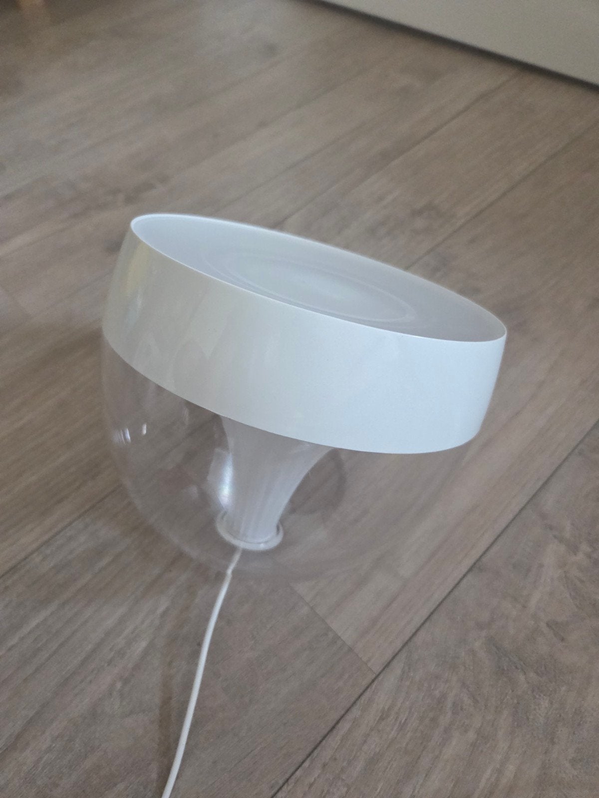 Philips hue iris tafellamp - Wit/Transparant, Wit, Gebruikt, Kunststof, Philips