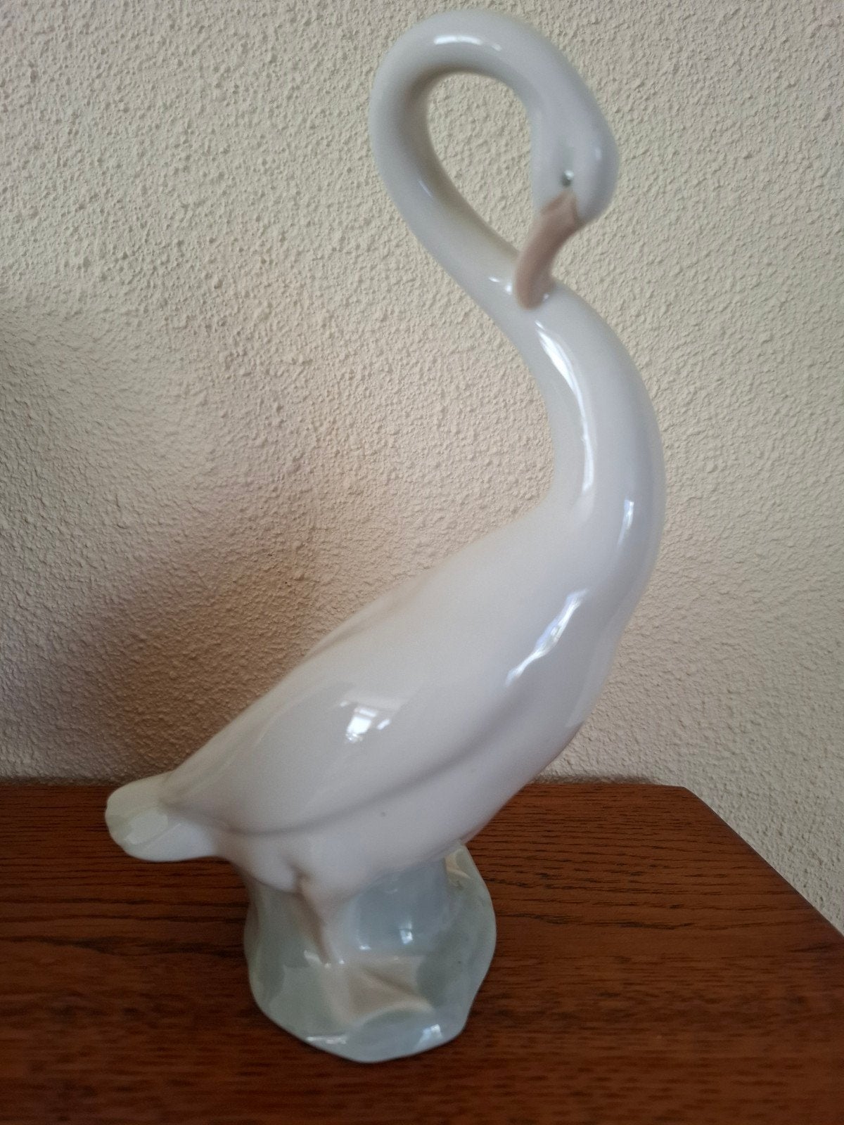 Vintage grote Nao by Lladro gans/eend/zwaan porselein, Ophalen of Verzenden, Zo goed als nieuw, Dier
