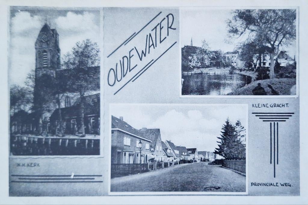 Fotokaart Oudewater, Ophalen of Verzenden, Gelopen, Utrecht