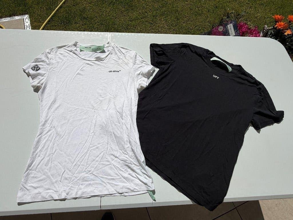 Off-White shirts, Kleding | Dames, T-shirts, Zo goed als nieuw, Maat 36 (S), Wit, Korte mouw, Ophalen of Verzenden